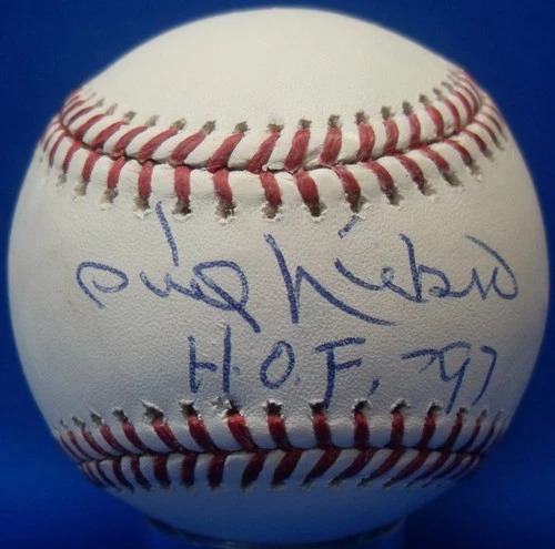 JSA Phil Niekro Autographed Signed AUTO INSCR MLB Robert D. Manfred Baseball