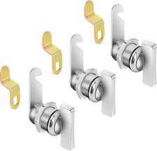 3 Pcs 7/8 Inch Thumb Cam Locks, RV Storage Compartment Door, Keyless Thumb Latch