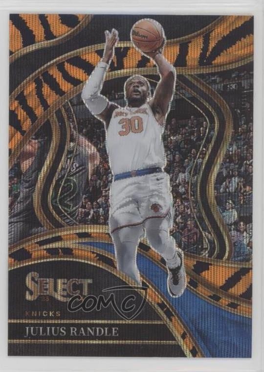 2023-24 Panini Select Courtside Tiger Stripes Prizm Julius Randle #246 wq8
