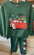 Disney Pixar Cars Lightning McQueen Boys Size 7 Disney Sweatshirt & Pants NWT
