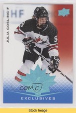 2021 Upper Deck Team Canada Juniors Blue Julia Gosling #59 READ 0il7