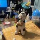 Vintage Dakin Dream Pets St. Bernard Dog Plush Figure 7.5” Tall