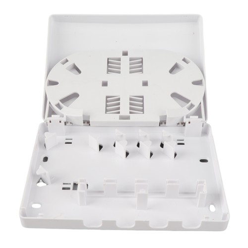 FTTH Fiber Distribution Box Fiber Distribution Box ABS Burr Free 4 Port Mini - Afbeelding 4 van 12
