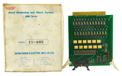 JRCS EX-005 REF.IN DIRECT MONITORING ALARM SYSTEM PCB BOARD JAPAN RADIO ELECTRIC