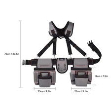 Professional Carpenter Tool Belt Convenient Keep Organized Polyester And Nylon
