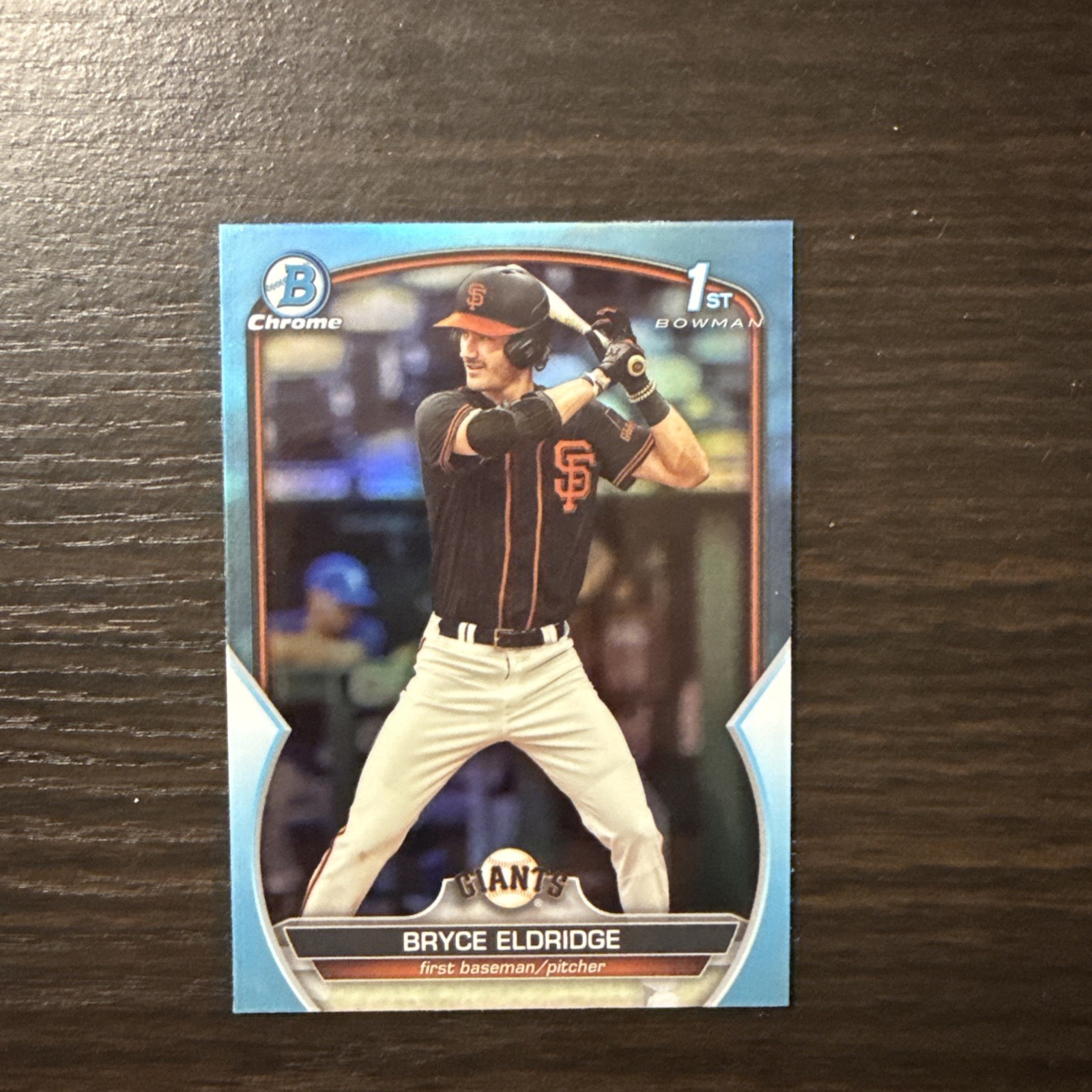 2023 Bowman Draft - Chrome Bryce Eldridge #BDC-107 Sky Blue Refractor