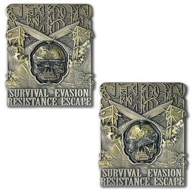 SERE Survival Evasion Resistance Escape Training Veteran Challenge Spinner Coin