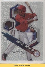2018 Bowman High Tek Prospects Pattern 3 Jagged Maze Daniel Johnson READ 1b7