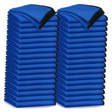 Pcs Microfiber Towels:16"x16" Microfiber Drying Towels Bulk Micro 50 Blue