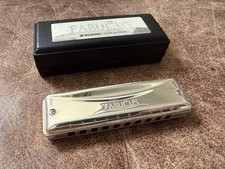 SUZUKI F-20J C Key FABULOUS 10 hole Diatonic Harmonica from Japan