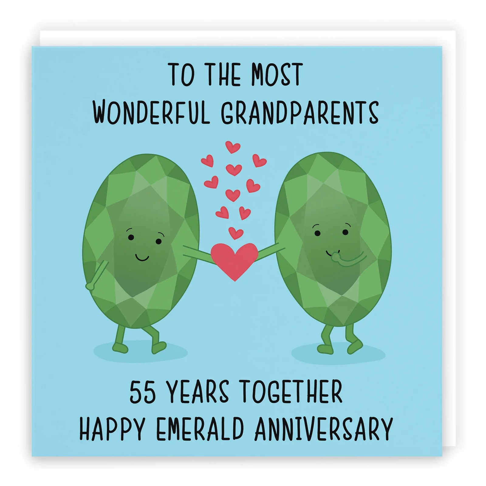 Grandparents 55th Anniversary Card Iconic
