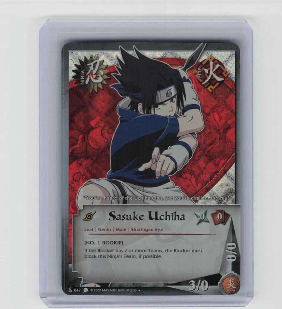 Naruto Sasuke In Individual Collectible Card Game Cards for sale