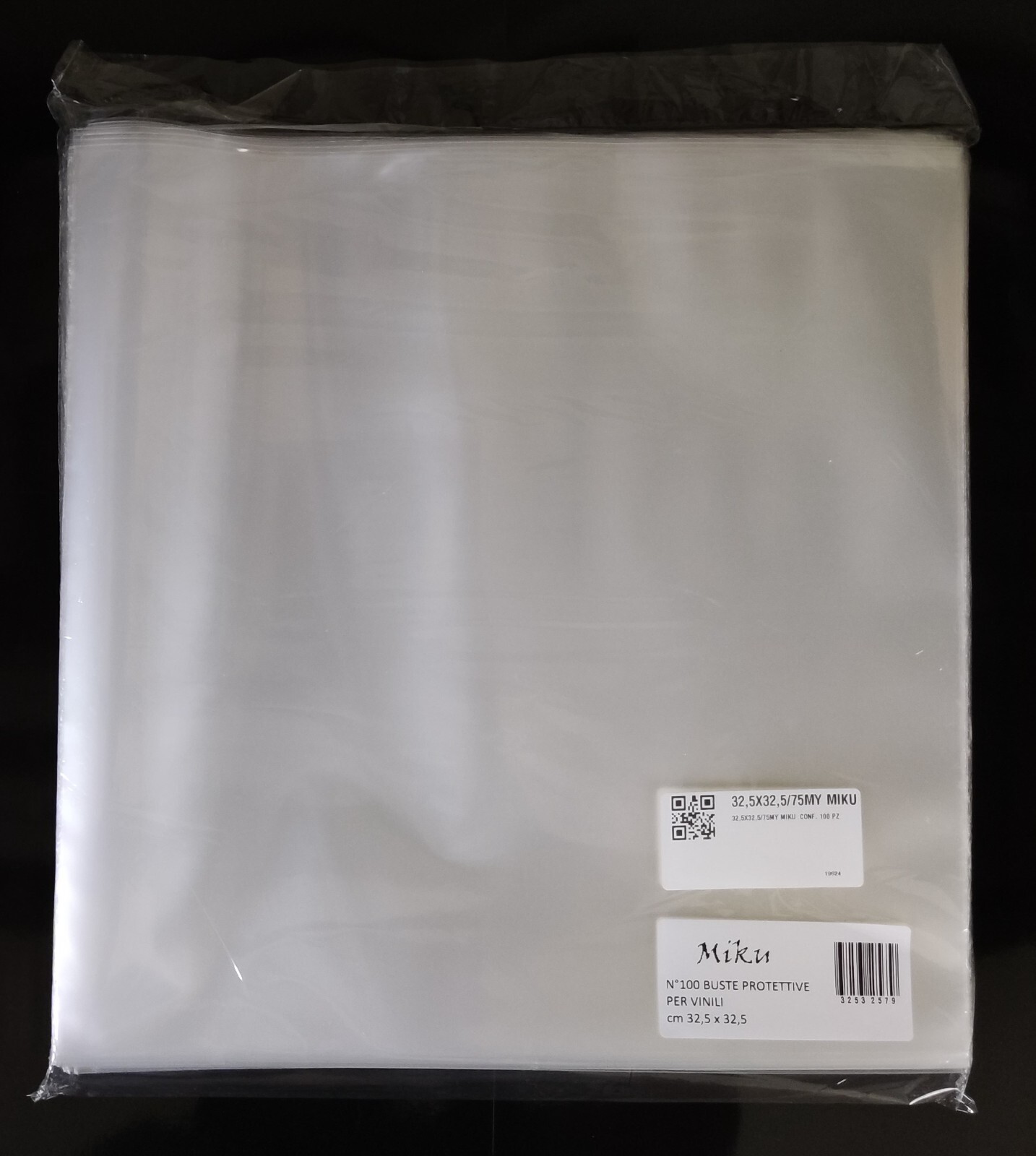 100 Buste per Dischi in Vinile 33 giri LP foto 2