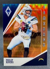 2019 Panini Phoenix Phillip Rivers Orange Comeback Insert #17/99 Jersey #!