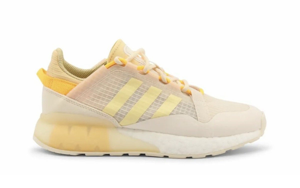 Adidas Originals ZX 2K Boost Pure Wonder White/Orange Tint Women's