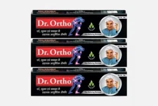 3 Pack | Dr.Ortho Ointment Ayurvedic Pain Relieving 30 gm / 1.05 oz - F/Ship