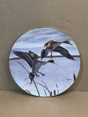 MIGRANTS FROM DUCKS TAKING FLIGHT COLLECTION COLLECTOR PLATE 