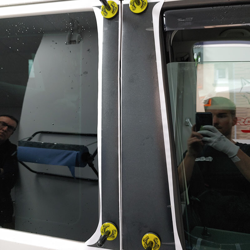 Auto B-Säule Aufkleber Set - 2-teiliger Schutzfolie Für SUV & Kleinwagen