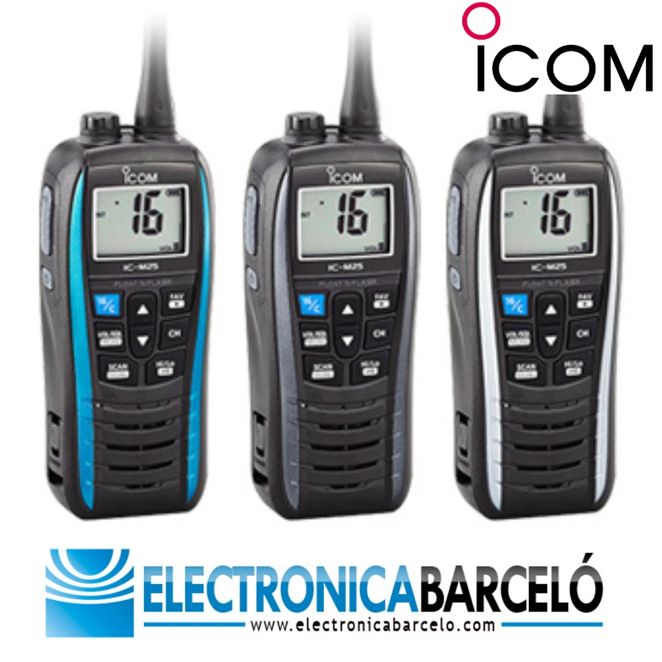 Walkie marino ICOM IC-M25 EURO VHF MARINA  ORIGINAL MADE JAPAN - Imagen 2 de 4