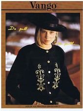 PUBLICITE ADVERTISING 094 1990 VANGO Pulls