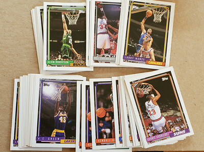 1992-93 TOPPS BASKETBALL TRADING CARDS YOU PICK FREE SHIPPING 50% OFF 2+