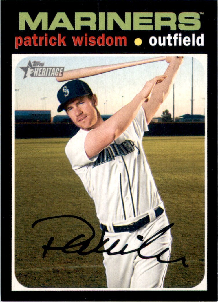 2020 Topps Heritage #598 Patrick Wisdom