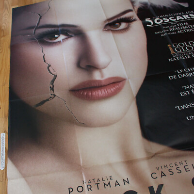 BLACK SWAN HUGE ORIGINAL FRANCE MOVIE POSTER OVER 5 FEET TALL NATALIE ...