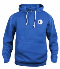 Cardiff City 1960s Retro Football Hoodie Embroidered Crest S-3XL