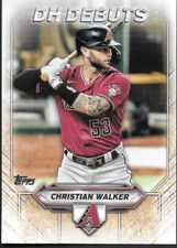 2021 Topps Series 2 CHRISTIAN WALKER DH DeButs - ARIZONA DIAMONDBACKS - DHD-15