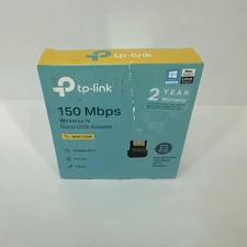 TP-Link TL-WN725N N150 150Mbps Wireless Nano USB 2.0 WiFi Network Adapter Dongle