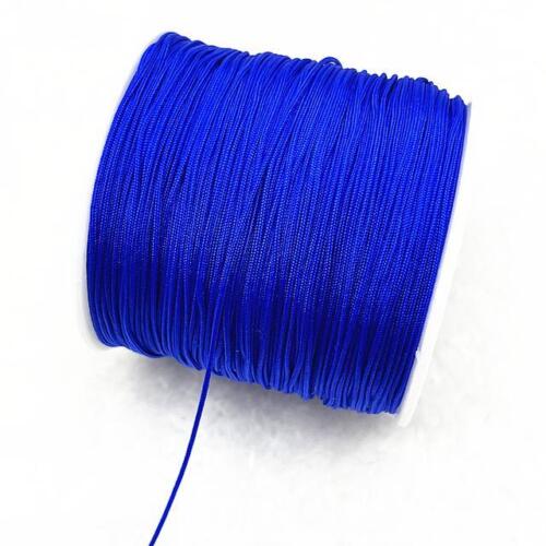 Cavo Perline Nylon - Bracciale 0,4-1,5 mm Corda Filo Colorato Fai Da Te Gioielli - Foto 32 di 62