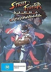 STREET FIGHTER ALPHA GENERATIONS DVD 海外 Street Fighter Alpha - Generations (DVD, 2006) Brand New & Sealed