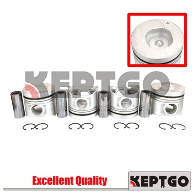4BE1 Piston Set STD For Isuzu 4BE1 Engine