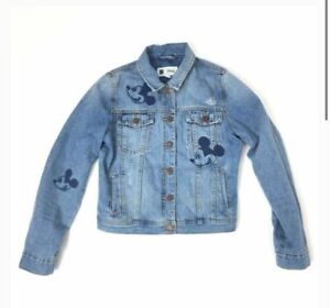 baby gap mickey mouse jean jacket