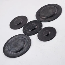 Genuine Whirlpool Range, Burner Cap Set of 5 # W10183368 W10183369 W10183370