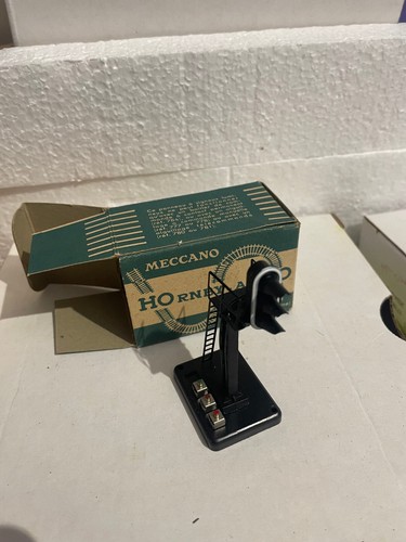 HORNBY MÉCCANO ACHO potence de signalisation lumineuse en boite ref 665