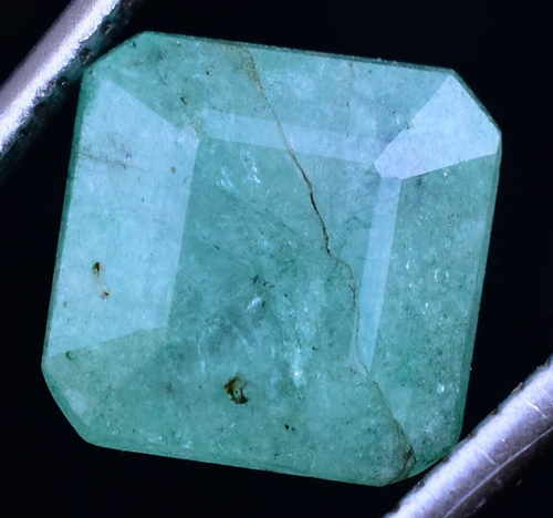 Émeraude Naturelle Colombienne Muzo AAA+ - 3.15 Carats, Certifiée GDL, Taille Poire - Pierre Rare