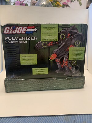 G.I. Joe Pulvériser & Ghost Bear - Hasbro 2003 - Figurines Neuves Scellées