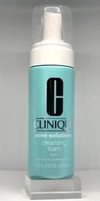 NEW Clinique Acne Solutions Cleansing Foam Step 1-4.2 FL OZ LIQ/125 ml