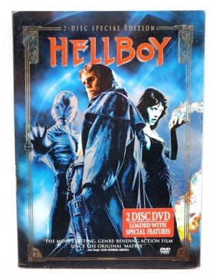 Hellboy (DVD, 2004, Two-Disc Special Edition) Boxed Set Movie Active Film
