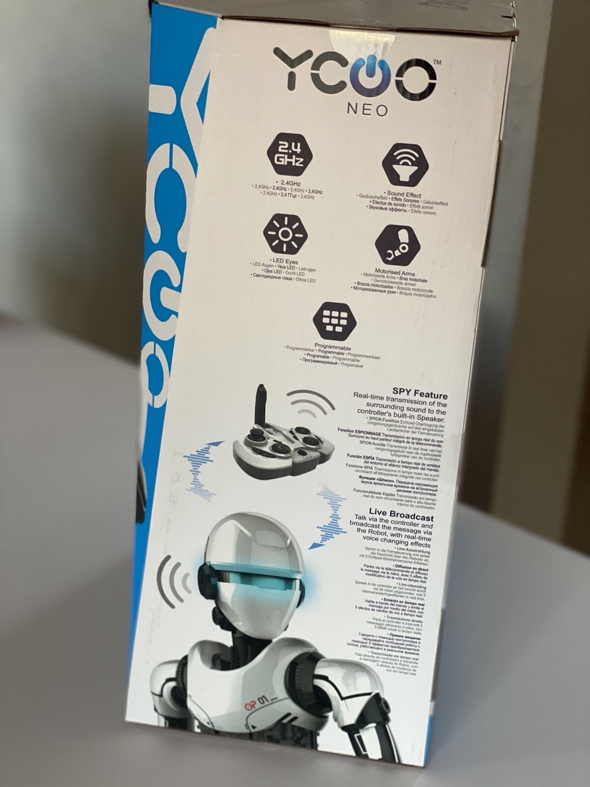 Robot télécommandé programmable YCOO Op-One, le cadeau d'anniversaire idéal