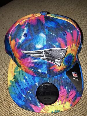 patriots crucial catch hat Tie Dye Youth Size Snapback