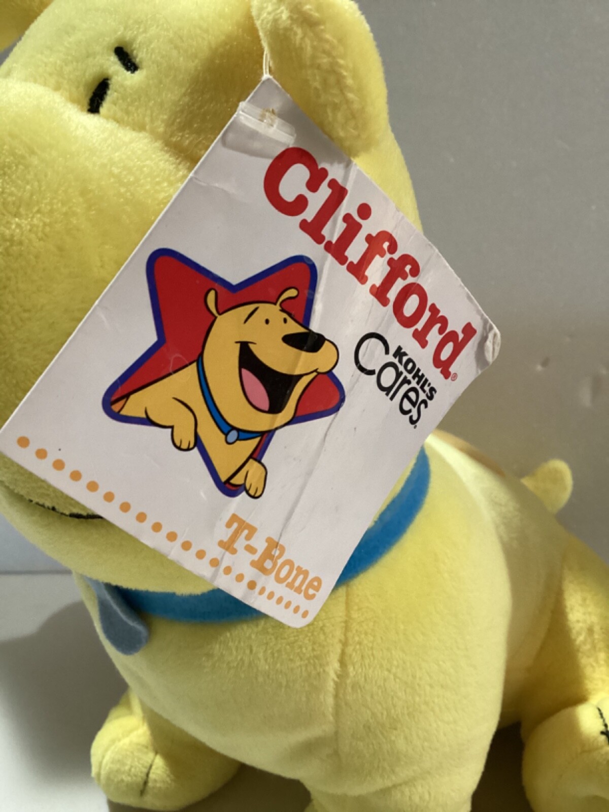 Kohls Cares Big Red Dog Plush Lot MAC (12”), TBONE (9”) & CLEO (11