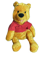 Winnie The Pooh Bear Floppy Red Shirt Disney Fisher Price Plush 19" Toy Lovey
