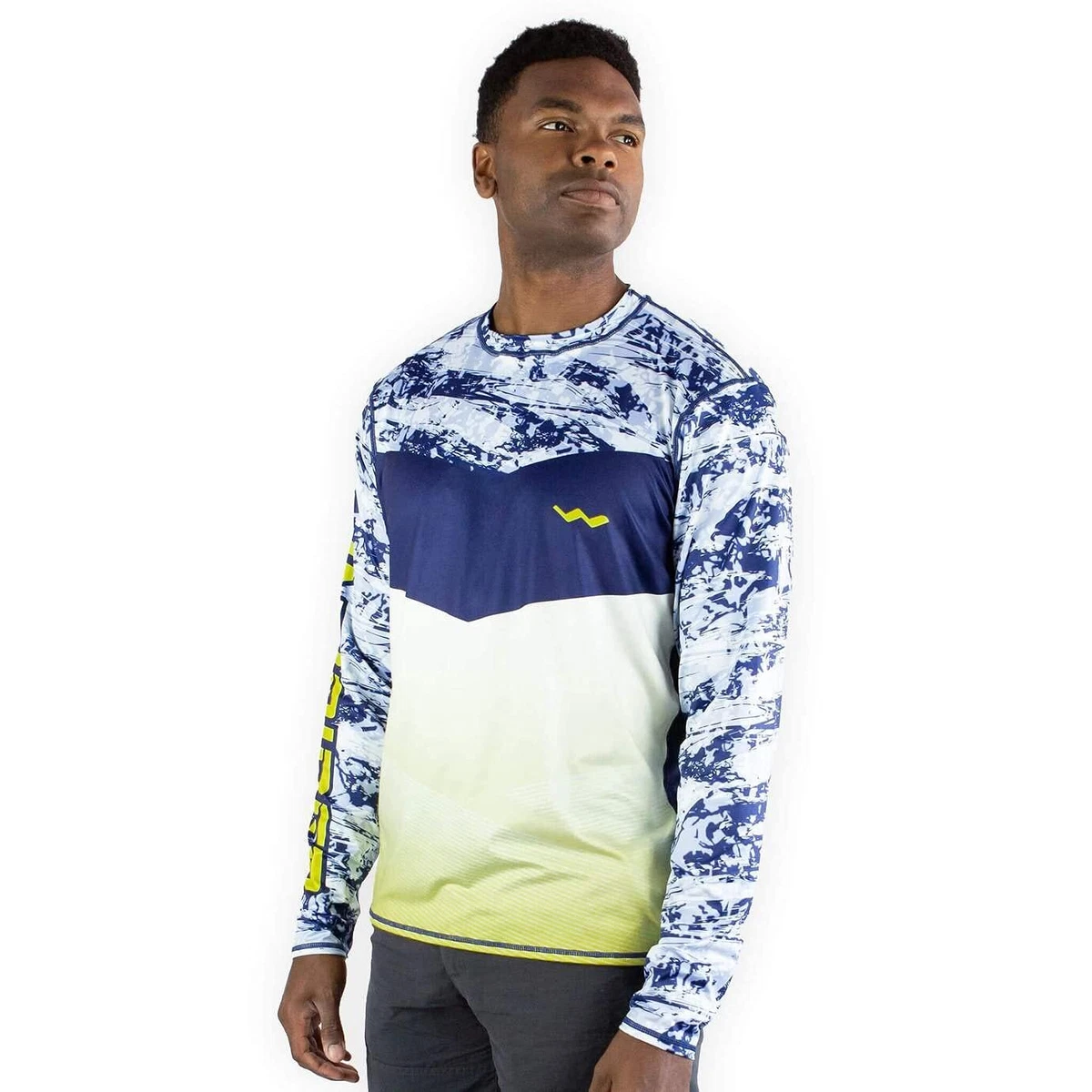 WindRider Long Sleeve Fishing Shirts for Men - Mens UV Shirt UPF