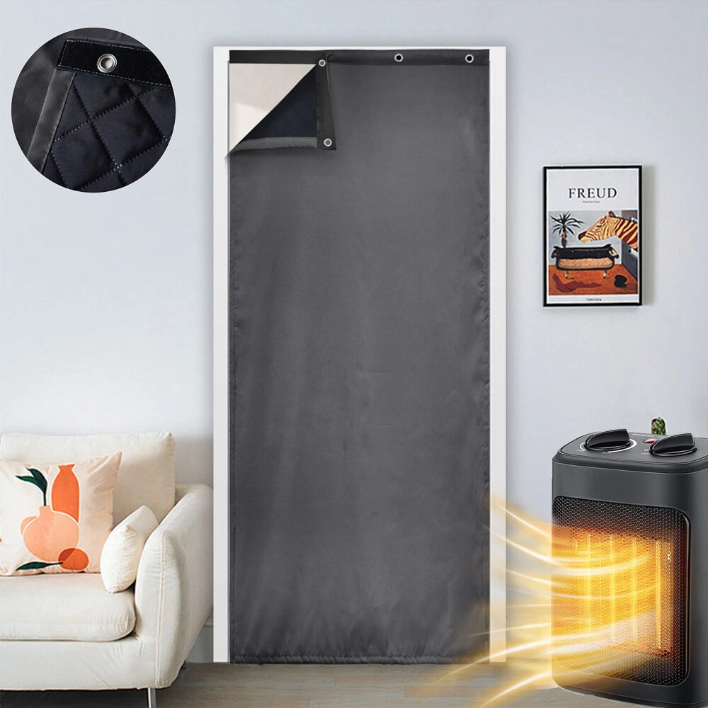 Thermal door sales curtains