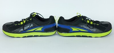 Altra Torin Zero Drop Shoes Mens Sz 11.5 Black Neon Green  display picture 1