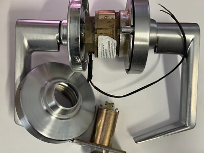 SC4 Format Schlage Grade 2 Leverset in Dull Chrome Electrified 24v