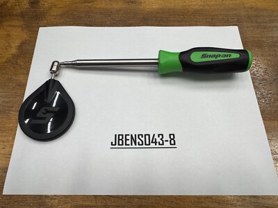 Snap-on ミラー Snap-on Tools NEW GREEN Soft Grip Telescoping Inspection Mirror