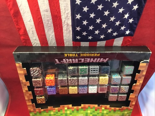SEALED 2015 MATTEL MINECRAFT PERIODIC TABLE OF ELEMENTS - Picture 10 of 12